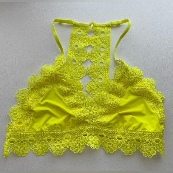 SALE 🏷️Aerie Lace Trim Bralette Size Medium - Picture 1 of 10